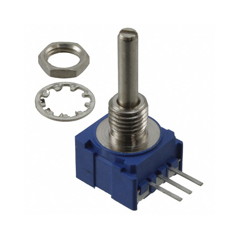 1 pcs : 51CAD-E24-B18L - POT 50K OHM 1/2W PLASTIC LINEAR