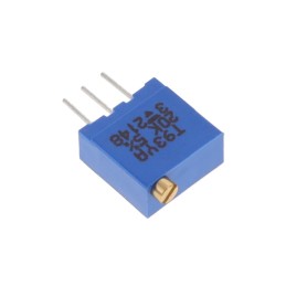 1 pcs : T93YA203JT20 - TRIMMER 20K OHM 0.5W PC PIN TOP