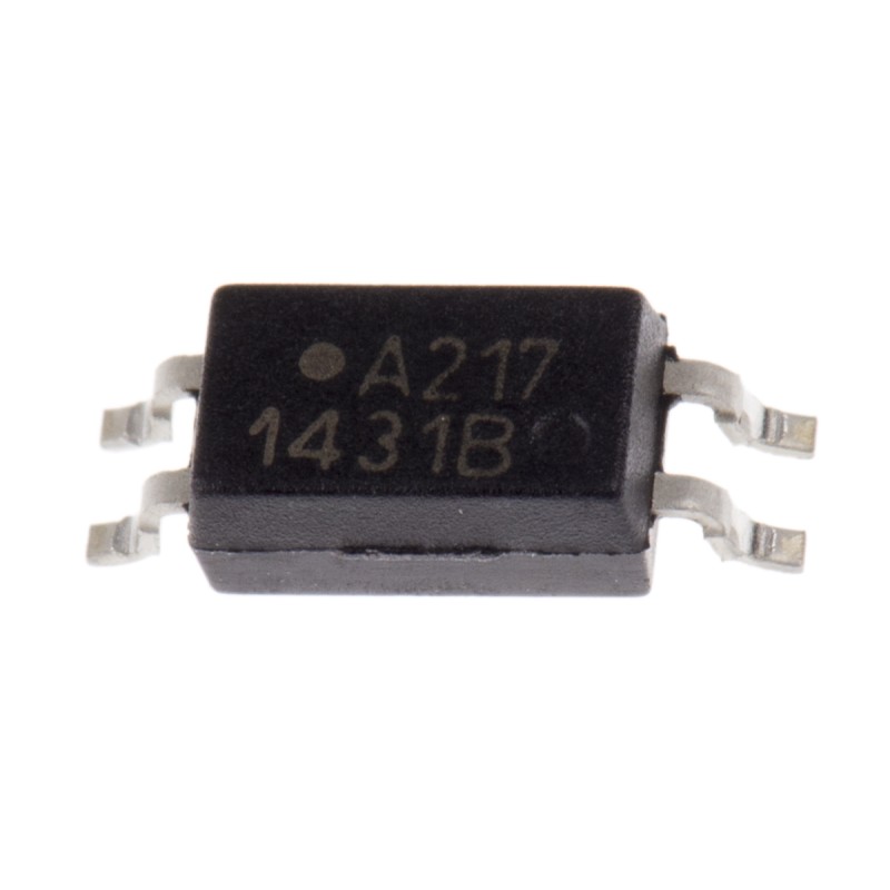 20 pcs - Broadcom, ACPL-217-50BE DC Input Transistor Output Optocoupler, Surface Mount, 4-Pin SOIC