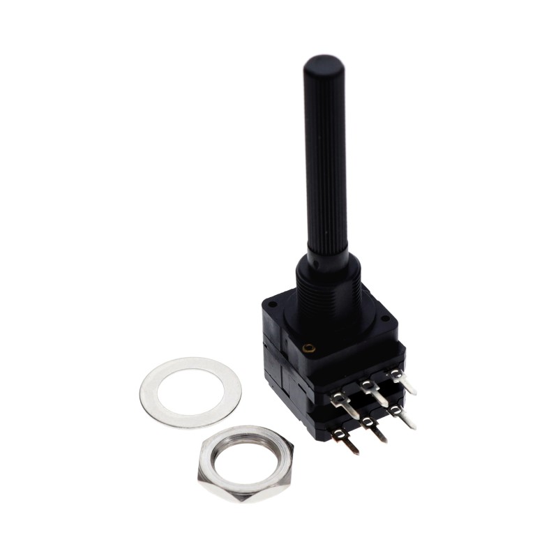 1 pcs : PC16DH-10IP06-103A2020-TA - POT 10K OHM 1/5W CARBON LINEAR