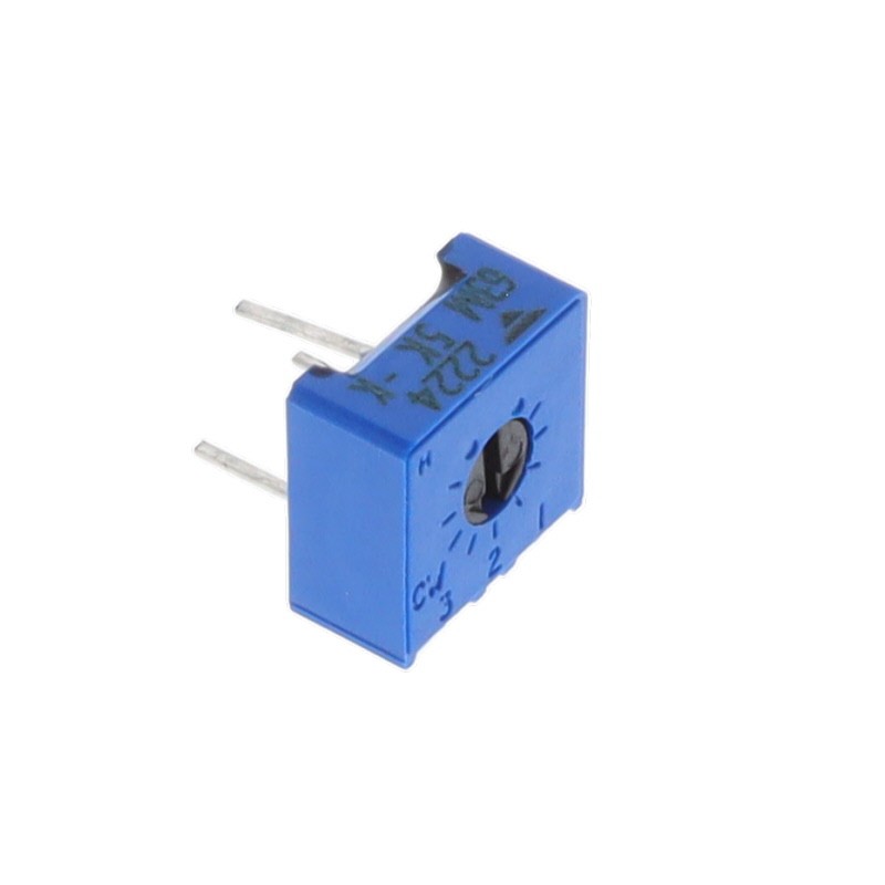 1 pcs : M63M502KB40 - TRIMMER 5K OHM 0.5W PC PIN SIDE