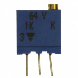 1 pcs : M64Y103KB40 - TRIMMER 10K OHM 0.5W PC PIN TOP