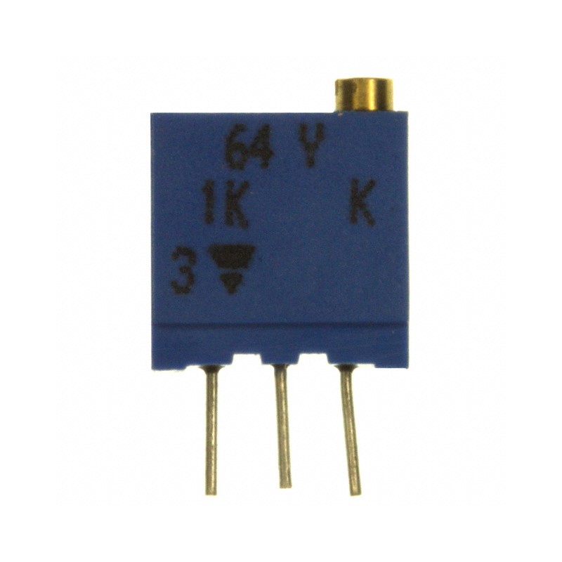 1 pcs : M64Y103KB40 - TRIMMER 10K OHM 0.5W PC PIN TOP