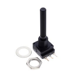 1 pcs : PC16SH-10IP06-504A2020-TA - POT 500K OHM 1/5W CARBON LINEAR