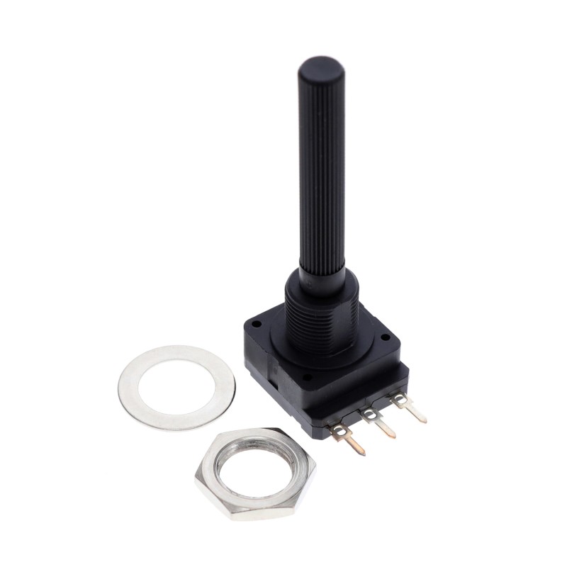 1 pcs : PC16SH-10IP06-504A2020-TA - POT 500K OHM 1/5W CARBON LINEAR