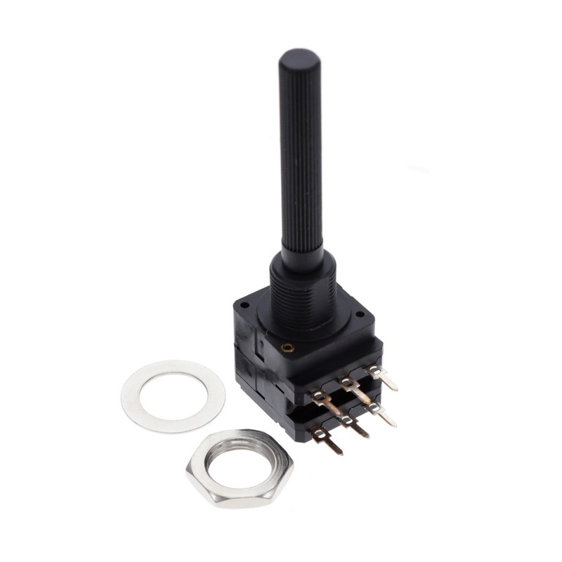 1 pcs : PC16DH-10IP06-104B2020-TA - POT 100K OHM 1/10W CARBON LOG