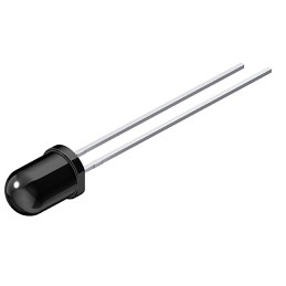 20 pcs - SFH 4556-AW ams OSRAM, 860nm IR LED, 5mm (T-1 3/4) Through Hole package