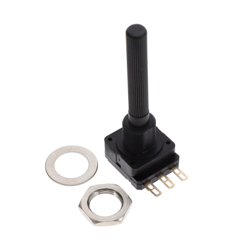 1 pcs : PC16SH-10CP06-473B2020-TA - POT 47K OHM 1/10W CARBON LOG