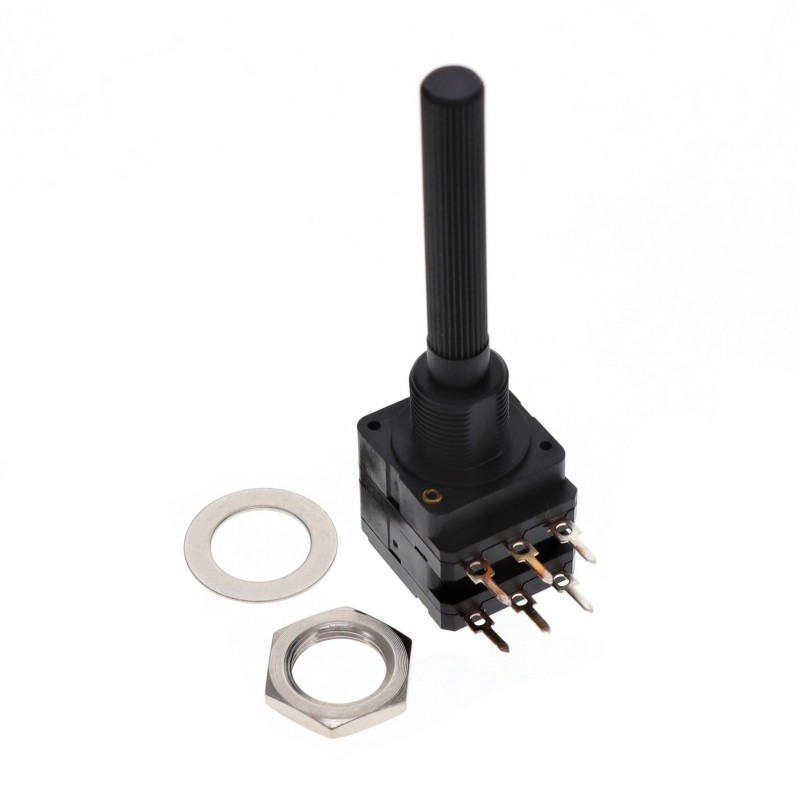 1 pcs : PC16DH-10IP06-224A2020-TA - POT 220K OHM 1/5W CARBON LINEAR