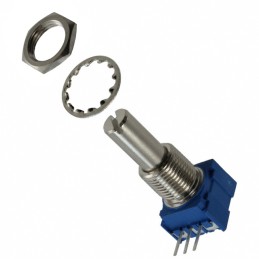 1 pcs : 51AAD-B28-D15L - POT 10K OHM 1/4W PLASTIC LOG