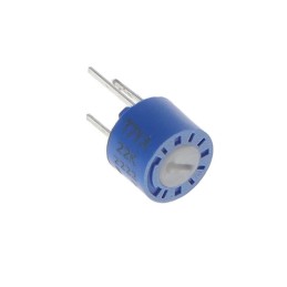 1 pcs : T7YA223MT20 - TRIMMER 22K OHM 0.5W PC PIN TOP