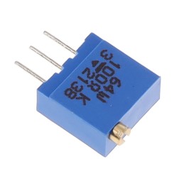 1 pcs : M64W101KB40 - TRIMMER 100 OHM 0.5W PC PIN TOP