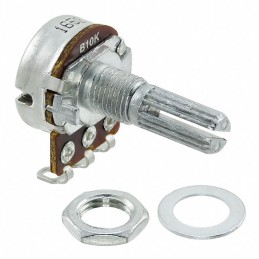 1 pcs : PDB181-E420K-103B - POT 10K OHM 1/5W CARBON LINEAR