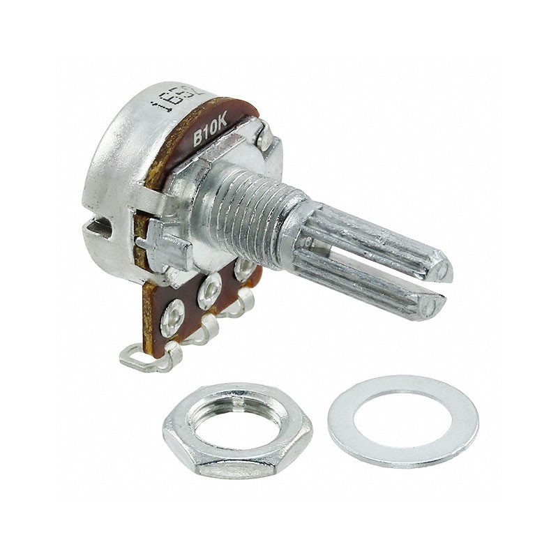 1 pcs : PDB181-E420K-103B - POT 10K OHM 1/5W CARBON LINEAR