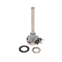 1 pcs : T21AH-M0607-253A2020-TA - POT 25K OHM 1/4W CARBON LINEAR