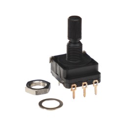 1 pcs : PC16SV-07IP17-504A2020-TA - POT 500K OHM 1/5W CARBON LINEAR