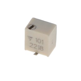 1 pcs : TSM4YL101KR05 - TRIMMER 100 OHM 0.25W J LEAD TOP