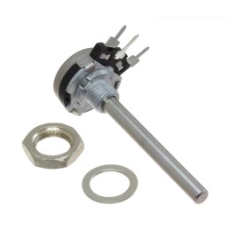 1 pcs : T16SH-M04N-502A2020-TA - POT 5K OHM 1/5W CARBON LINEAR