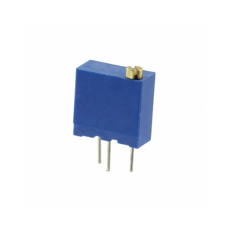 1 pcs : M64Y104KB40 - TRIMMER 100K OHM 0.5W PC PIN TOP