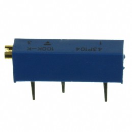 1 pcs : M43P104KB40 - TRIMMER 100K OHM 0.75W PC PIN