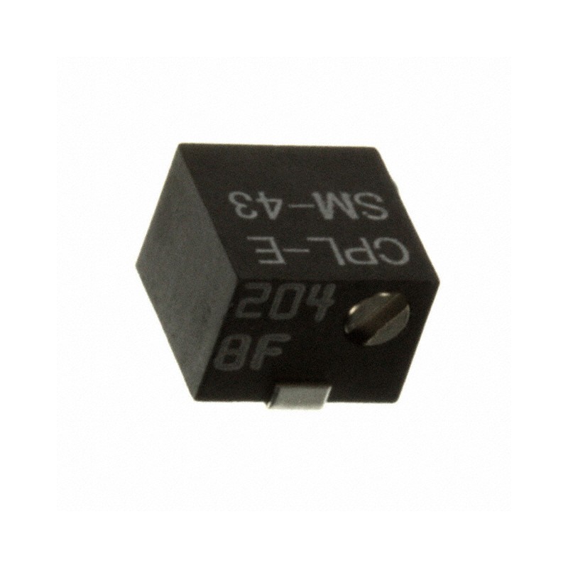 1 pcs : SM-43TW502 - TRIMMER 5K OHM 0.25W J LEAD TOP