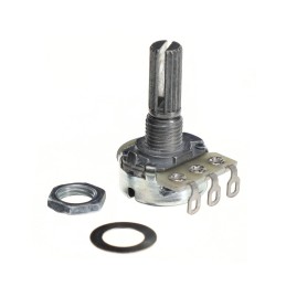 1 pcs : PTN16-D10120K1A1 - POT 10K OHM 1/8W CARBON LOG