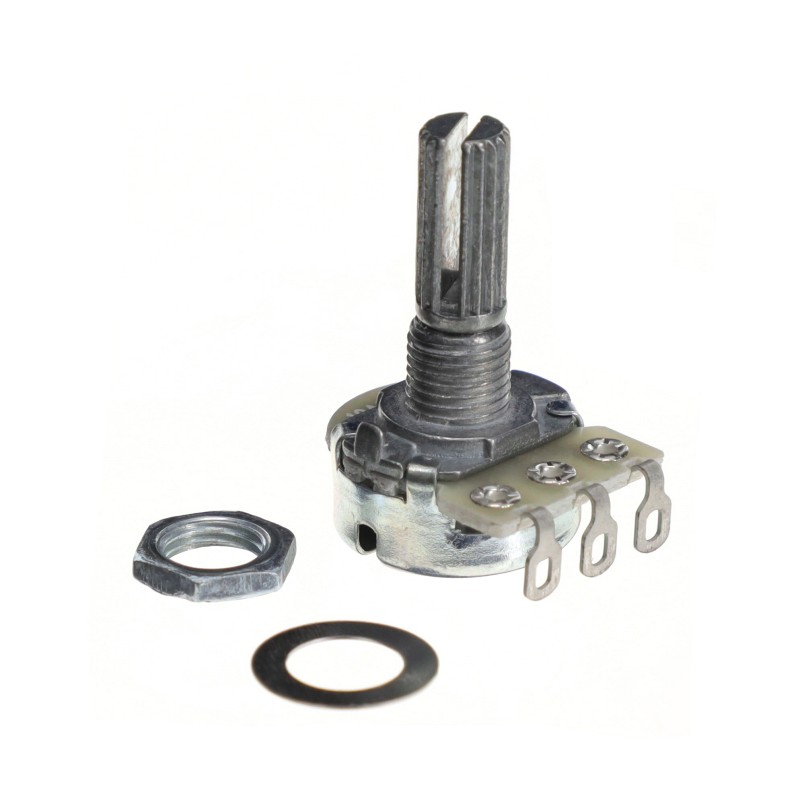 1 pcs : PTN16-D10120K1A1 - POT 10K OHM 1/8W CARBON LOG