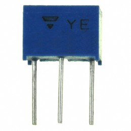 1 pcs : T73YE202KT20 - TRIMMER 2K OHM 0.5W PC PIN TOP