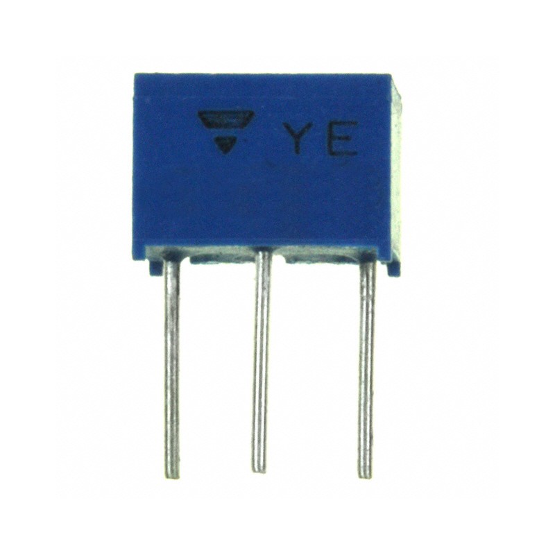 1 pcs : T73YE202KT20 - TRIMMER 2K OHM 0.5W PC PIN TOP