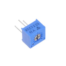 1 pcs : T73YB503KT20 - TRIMMER 50K OHM 0.5W PC PIN TOP