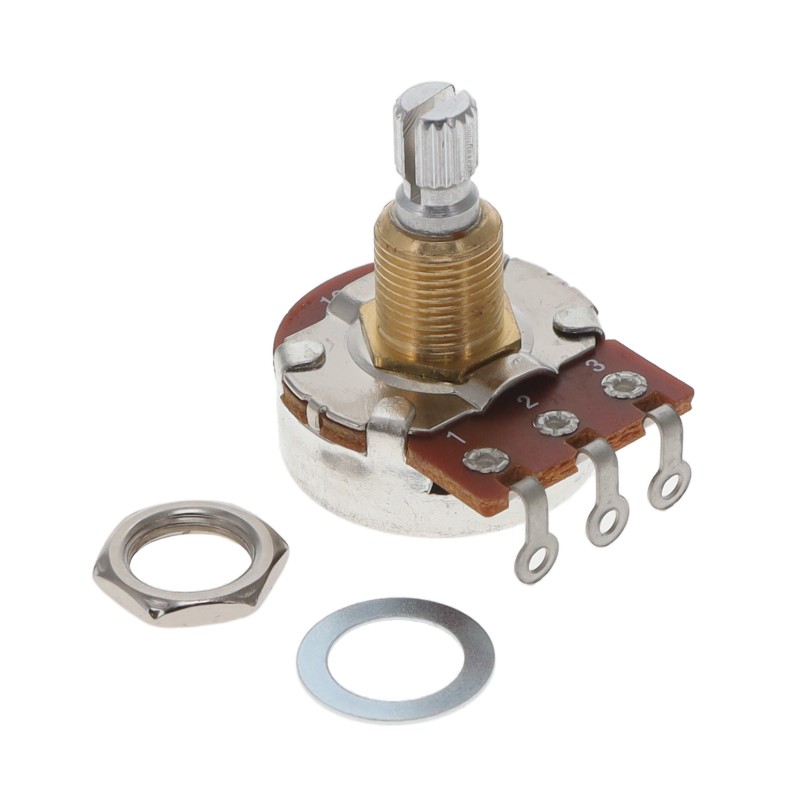 1 pcs : PDB241-GTR01-253A2 - POT 25K OHM 1/4W CARBON LOG