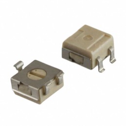 1 pcs : 3314R-1-102E - TRIMMER 1K OHM 0.25W GW BOT ADJ