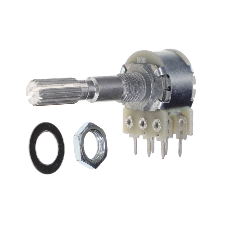 1 pcs : PTN16-A100230K1B2 - POT 100K OHM 1/8W CARBON LINEAR