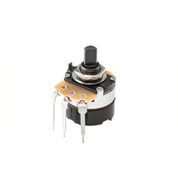 1 pcs : PTN24B-C1015DPA - POT 10K OHM 1/2W CARBON LOG