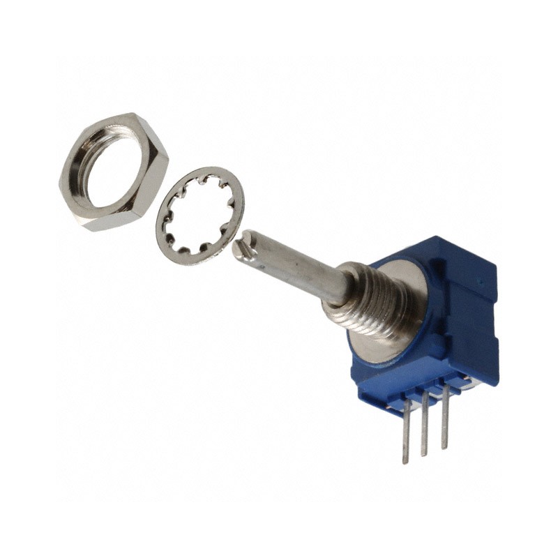 1 pcs : 51CAD-E24-A15L - POT 10K OHM 1W CERMET LINEAR