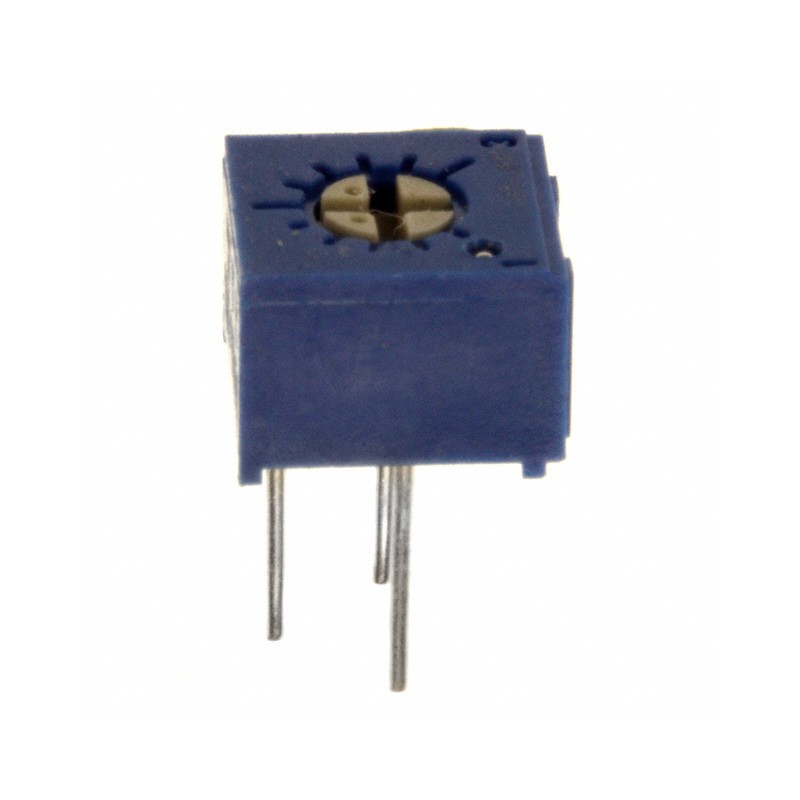 1 pcs : T73YE102KT20 - TRIMMER 1K OHM 0.5W PC PIN TOP