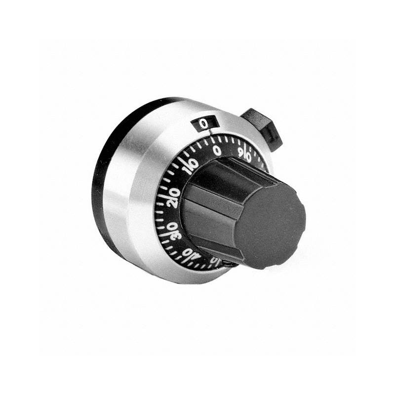 1 pcs : 2696 - SCALE DIAL 0.25' 10 TURN PLASTIC