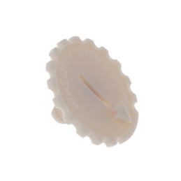 1 pcs : JPEPL5371CR - KNOB/DIAL PT15 FIG 4 CREAM