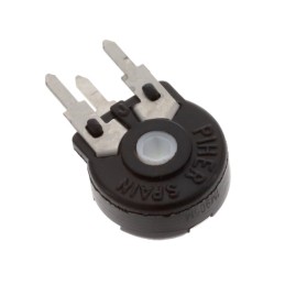 1 pcs : PT10MH01-105A2020-S - TRIMMER 1M OHM 0.15W PC PIN SIDE