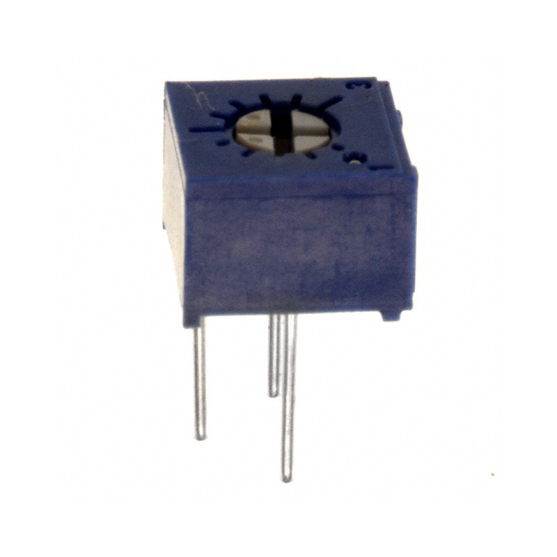 1 pcs : T73YE503KT20 - TRIMMER 50K OHM 0.5W PC PIN TOP