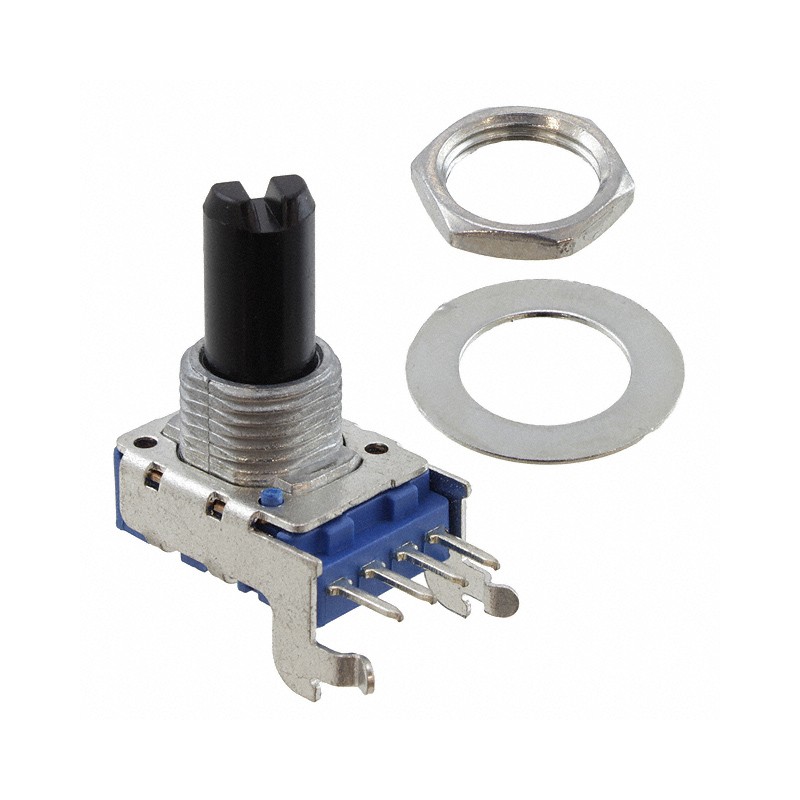 1 pcs : PTV111-1415A-B1203 - POT 20K OHM 1/20W CARBON LINEAR