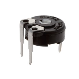 1 pcs : PT10LV10-101A2020-S - TRIMMER 100 OHM 0.15W PC PIN TOP