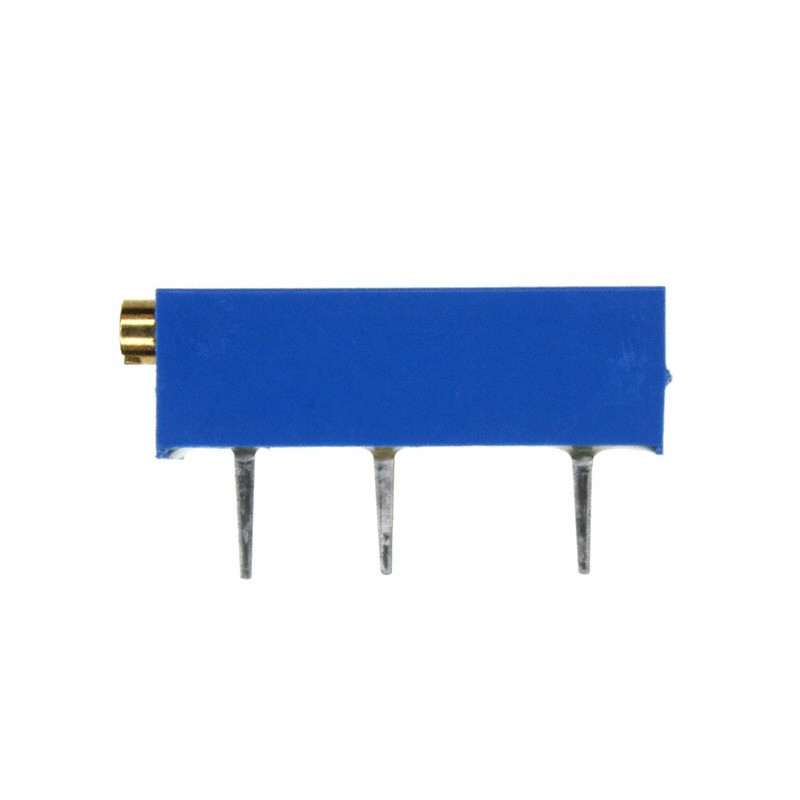 1 pcs : T18102KT10 - TRIMMER 1K OHM 0.75W PC PIN SIDE