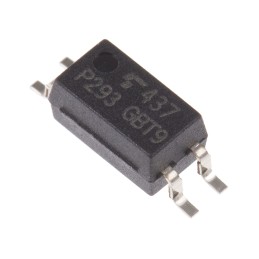 25 pcs - Toshiba, TLP293(E DC Input Transistor Output Optocoupler, Surface Mount, 4-Pin SOIC