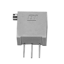 1 pcs : 68WR5KLFTB - TRIMMER 5K OHM 0.5W PC PIN TOP