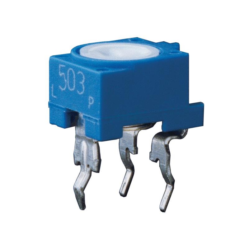 1 pcs : N6S25T0N-222-3030 - TRIMMER 2.2KOHM 0.1W PC PIN SIDE