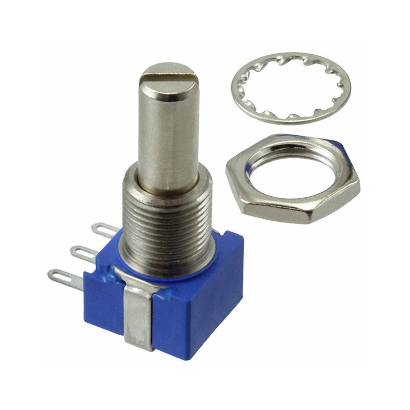 1 pcs : 53AAA-B28-A15L - POT 10K OHM 1W CERMET LINEAR