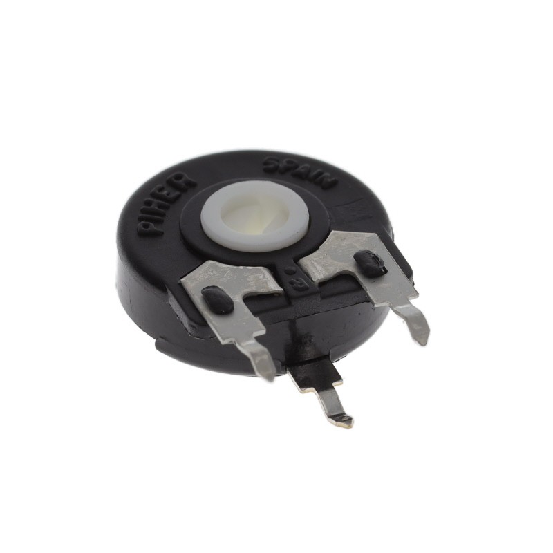 1 pcs : PT15LH06-105A2020-S - TRIMMER 1M OHM 0.25W PC PIN SIDE