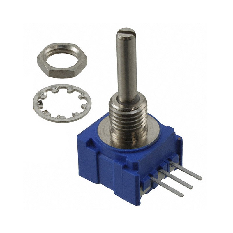 1 pcs : 51CAD-E24-A20L - POT 100K OHM 1W CERMET LINEAR