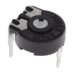 1 pcs : PT10LV10-504A2020-S - TRIMMER 500KOHM 0.15W PC PIN TOP